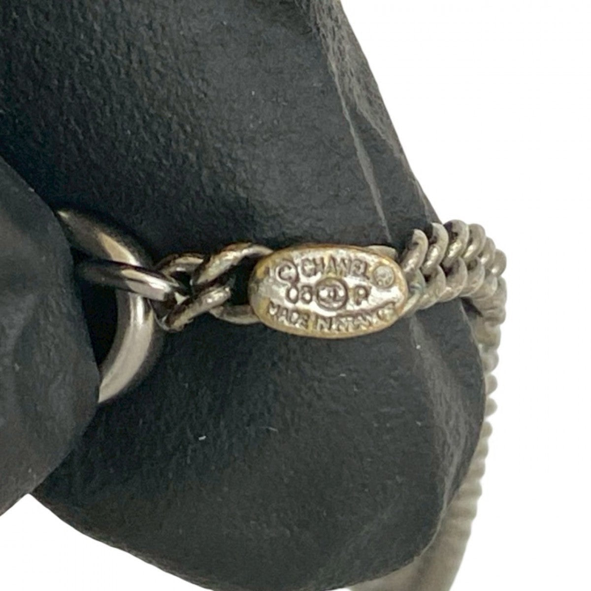 CHANEL Necklace metal Silver