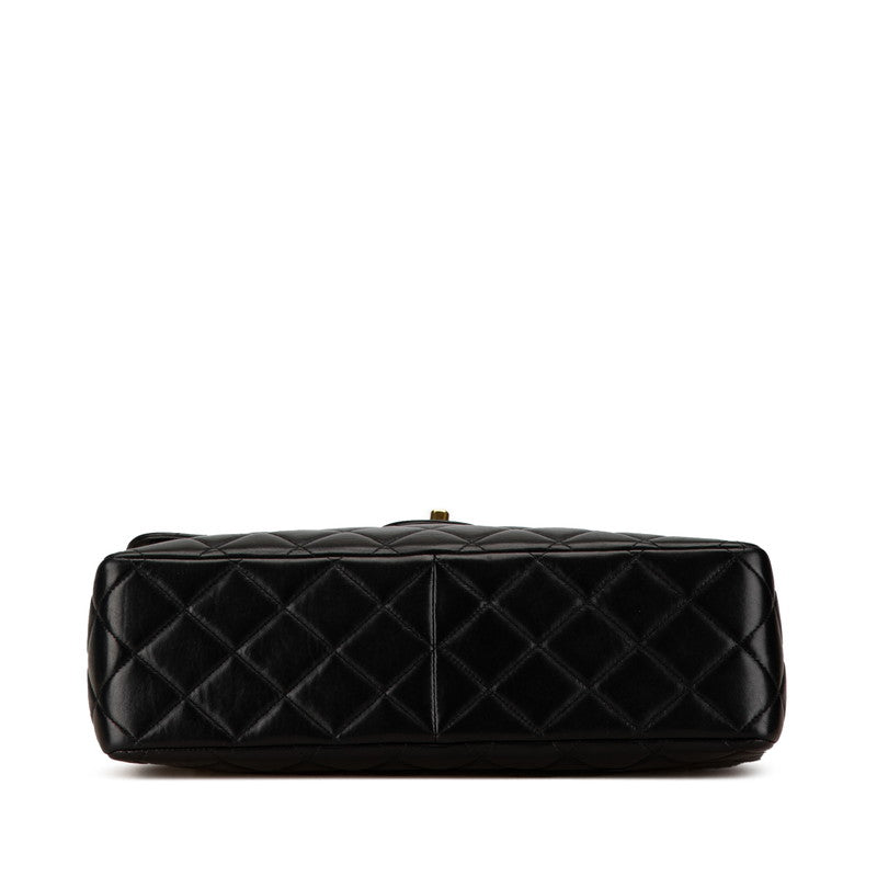 Chanel Matelasse Coco Mark Lambskin Shoulder Bag Classic Flap