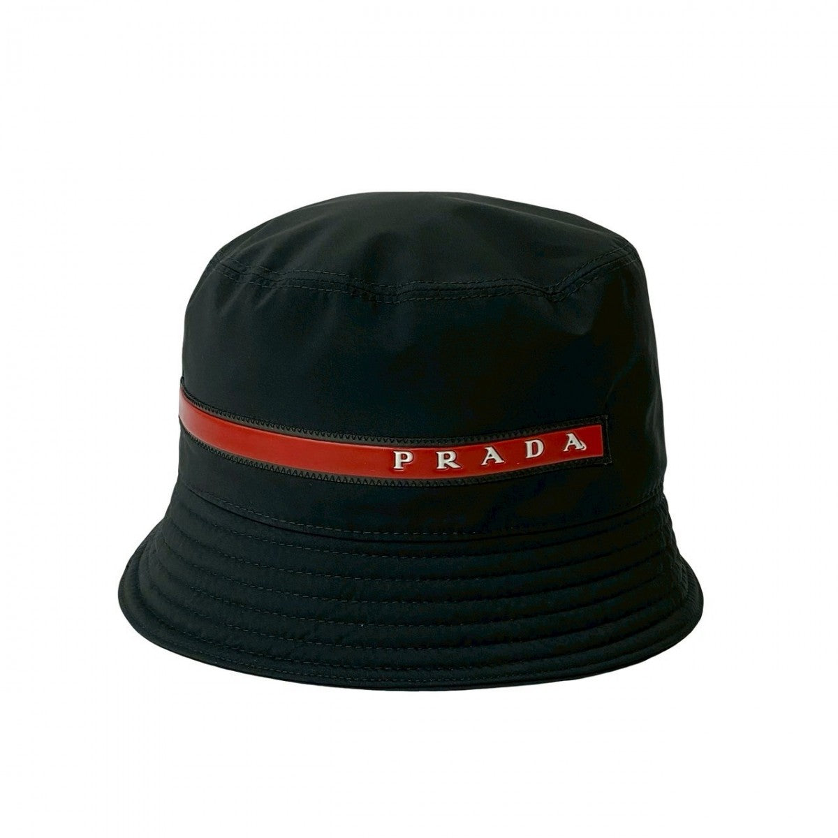 PRADA hat cotton black PURADA SPORTS L