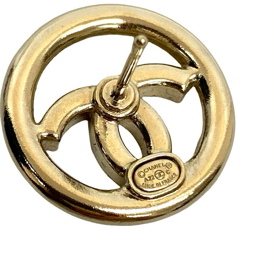 CHANEL Pierce Gold Plated gold