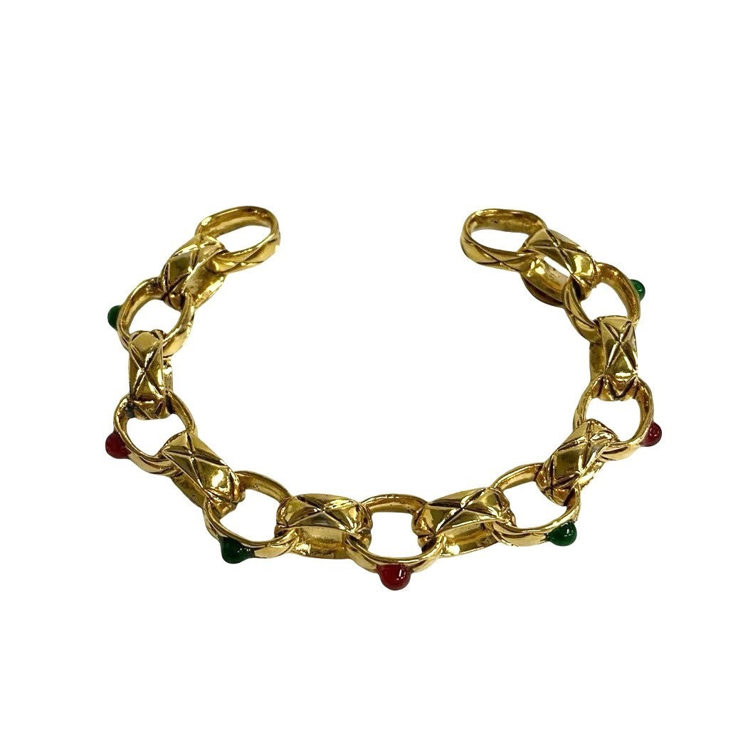 CHANEL Bangle Gold Plated gold Gripoa Women(Unisex)