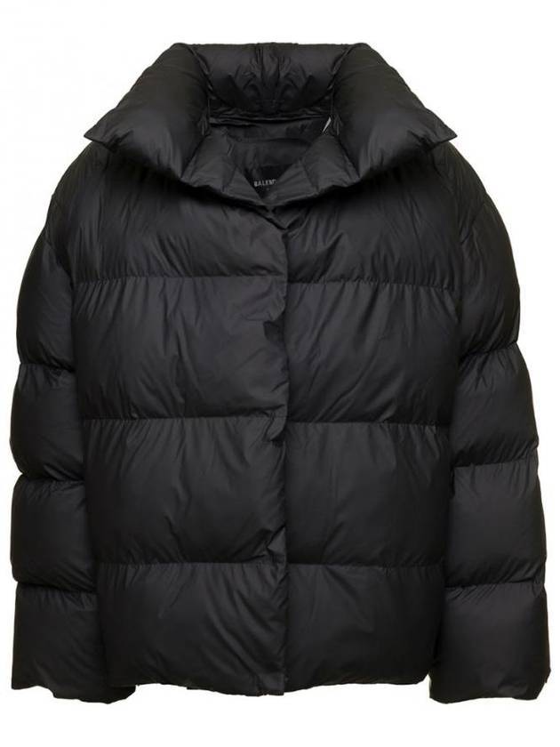 Luxury Balenciaga Trending 2026 Back Logo Wrap Padding Black