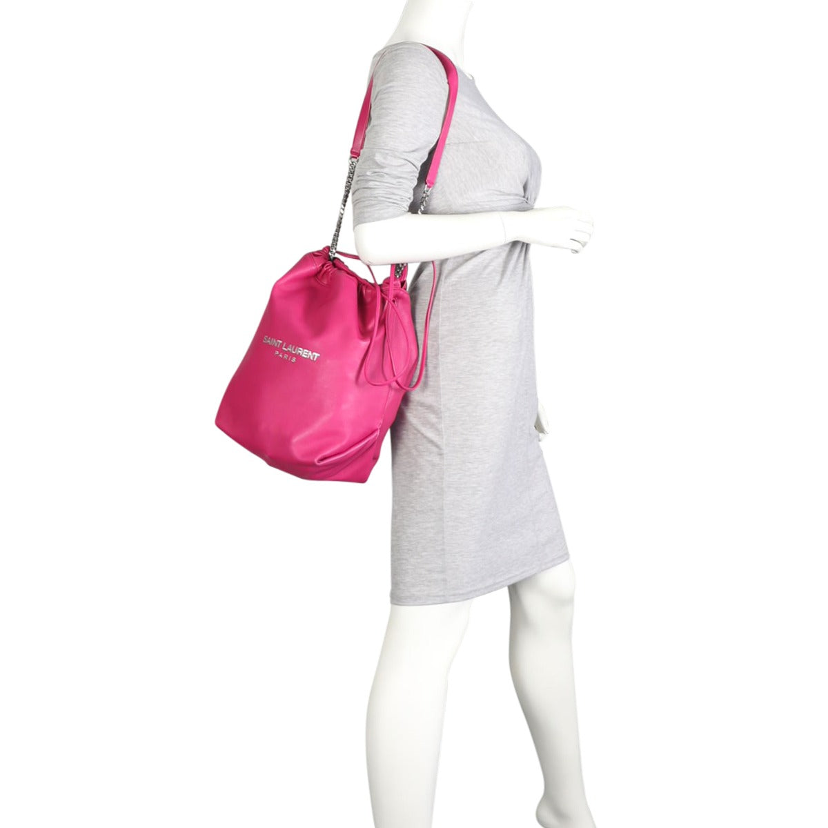 Saint Laurent Teddy Bucket Bag