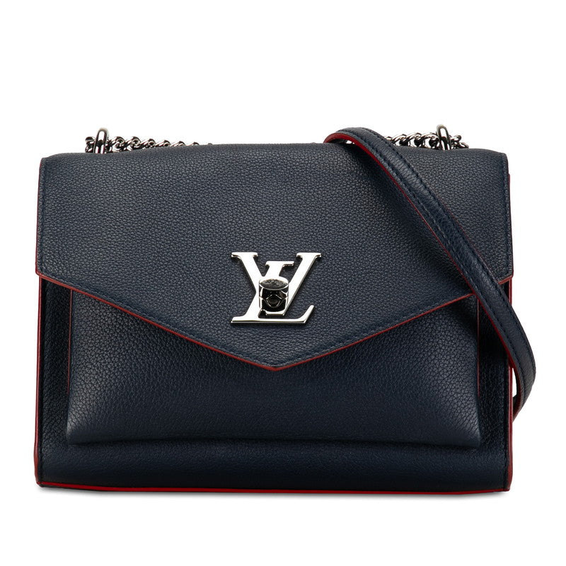 Louis Vuitton LockMyBB Handbag Chain Shoulder Bags M53196 Marine Rouge Green Car Hairdresser  Louis Vuitton