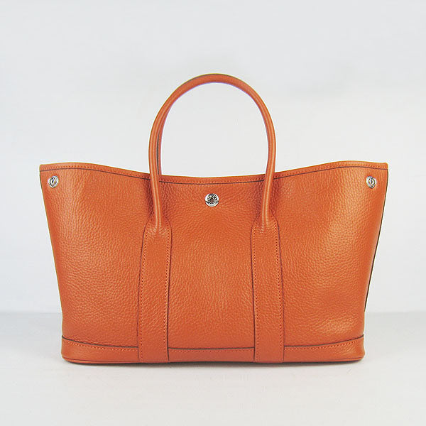 Luxury Hermes garden party handbag H2805 orange