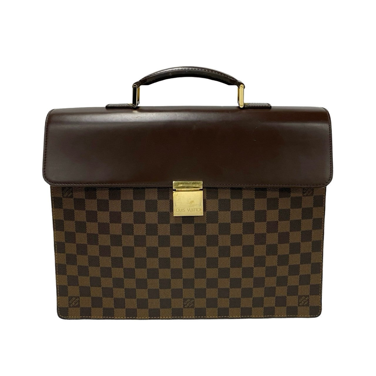 LOUIS VUITTON Business bag N53315 leather Brown Damier Altona GM