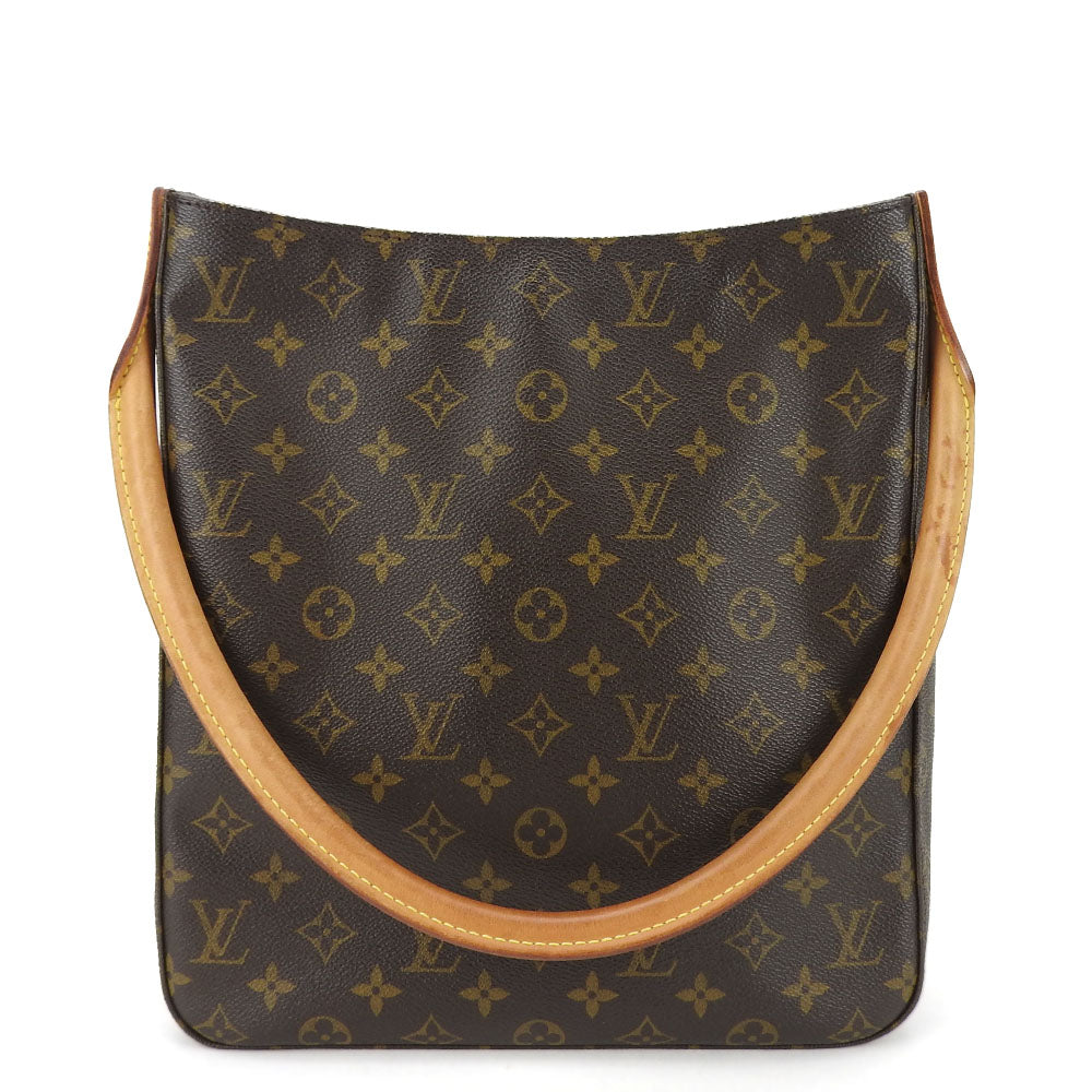 LOUIS VUITTON Shoulder Bag M51145 Monogram Brown LoopingGM