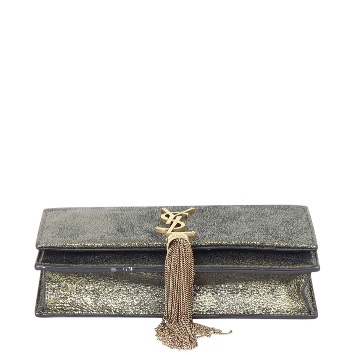 Saint Laurent Kate Tassel Chain Wallet