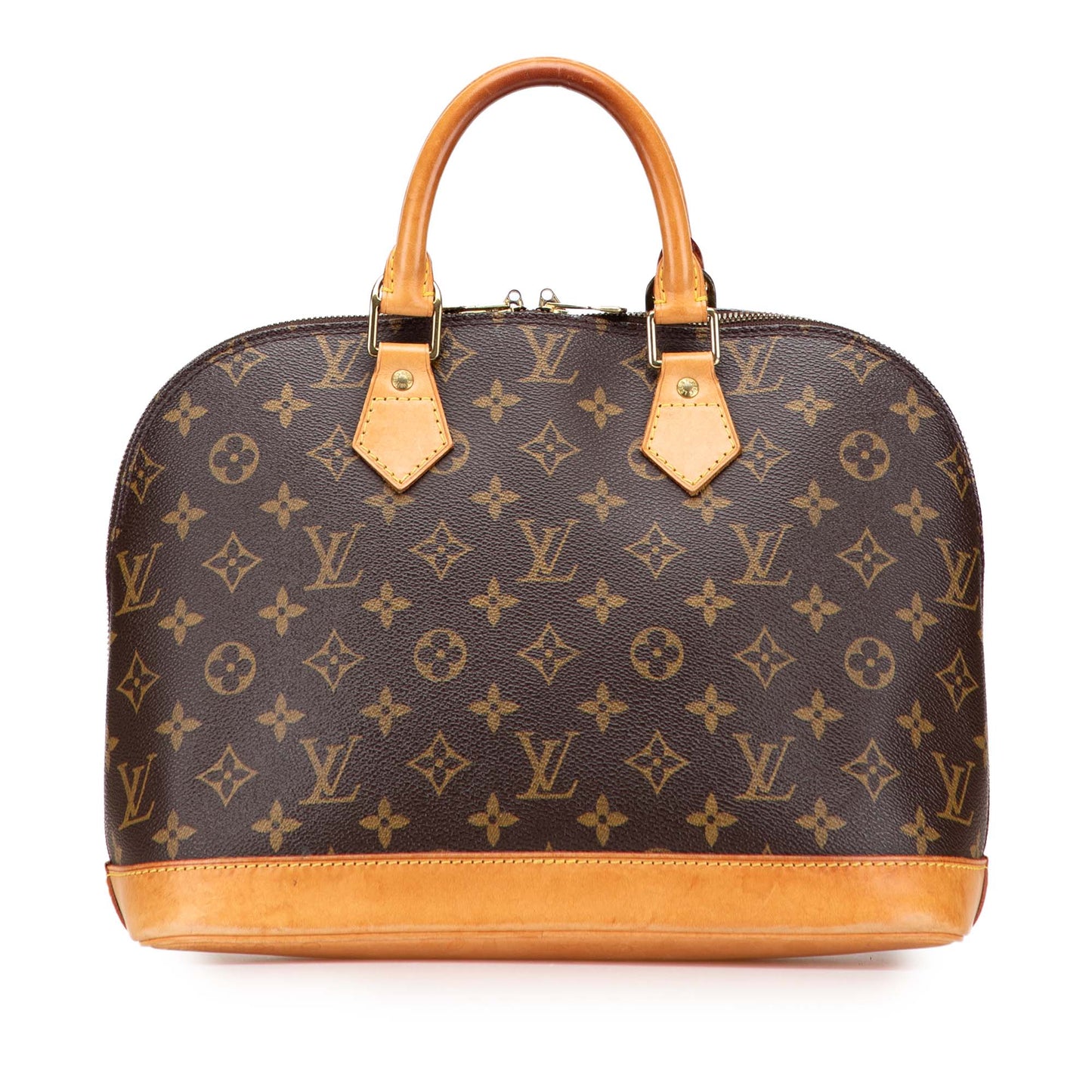 Brown Louis Vuitton Monogram Alma PM Handbag