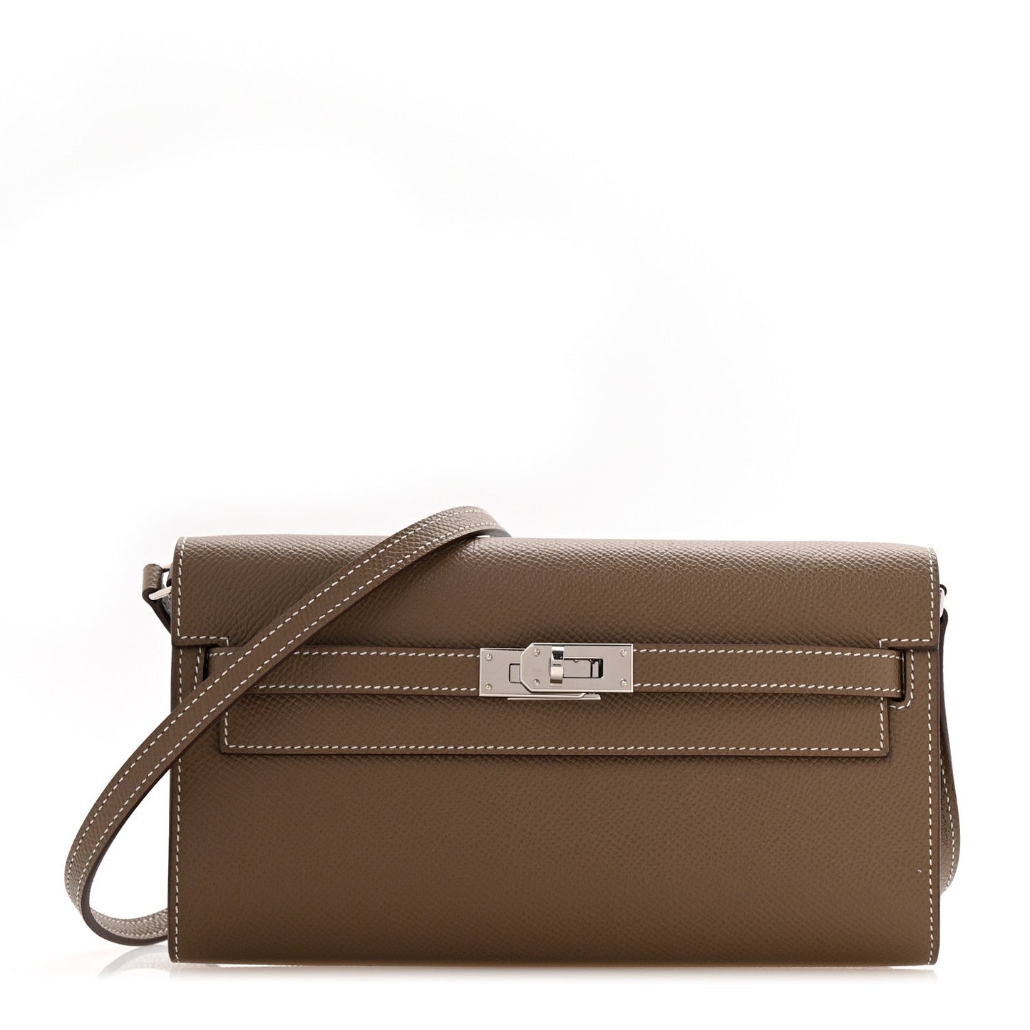 Hermes Epsom Kelly Wallet To Go Etoupe