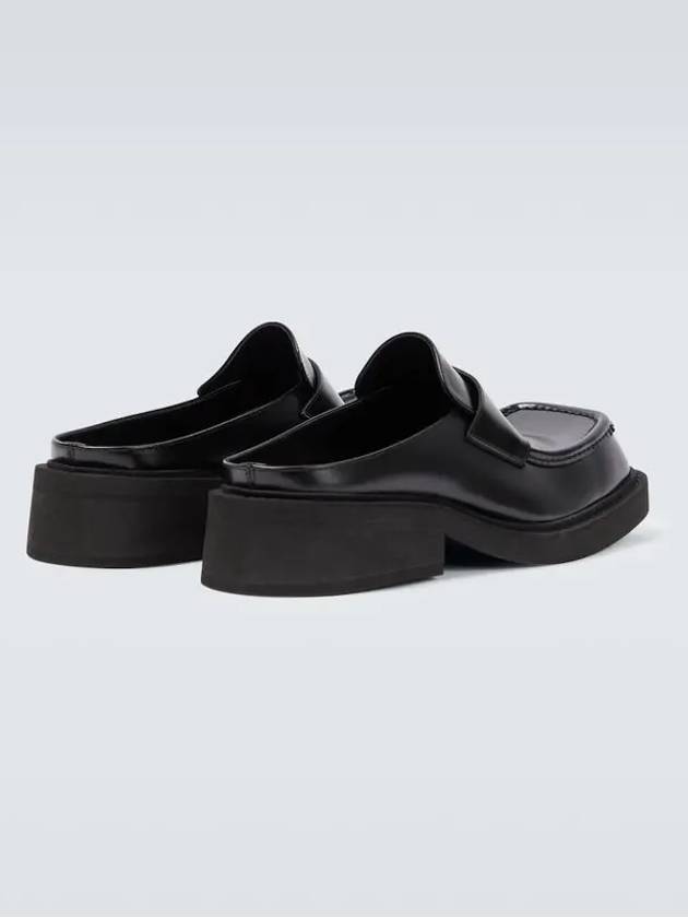 Luxury Balenciaga Trending 2026 Inspector 40MM Leather Bloafer Black