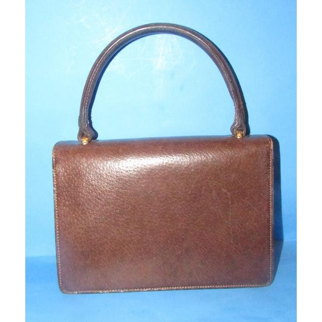 Gucci Envelope Lou Leather Top Handle Handbag