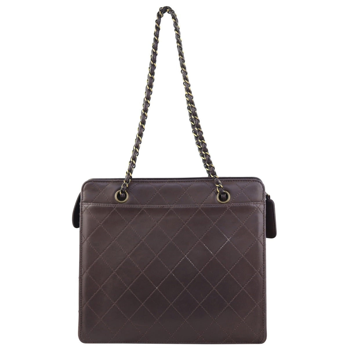 Chanel CC Vintage Front Pocket Shoulder Bag