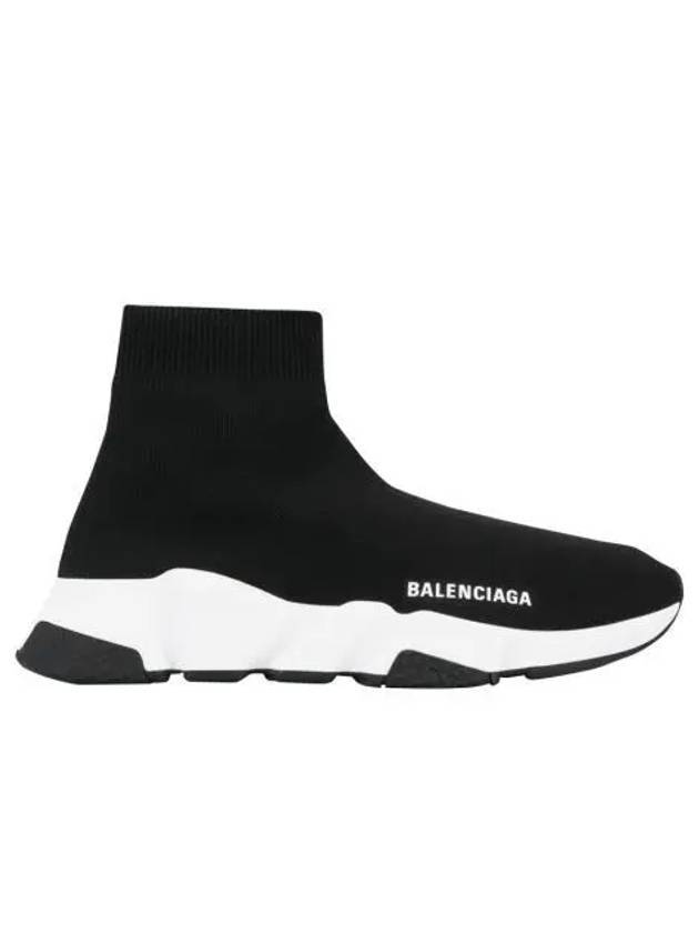 Luxury Balenciaga Trending 2026 Speed Trainer High Top Sneakers Black