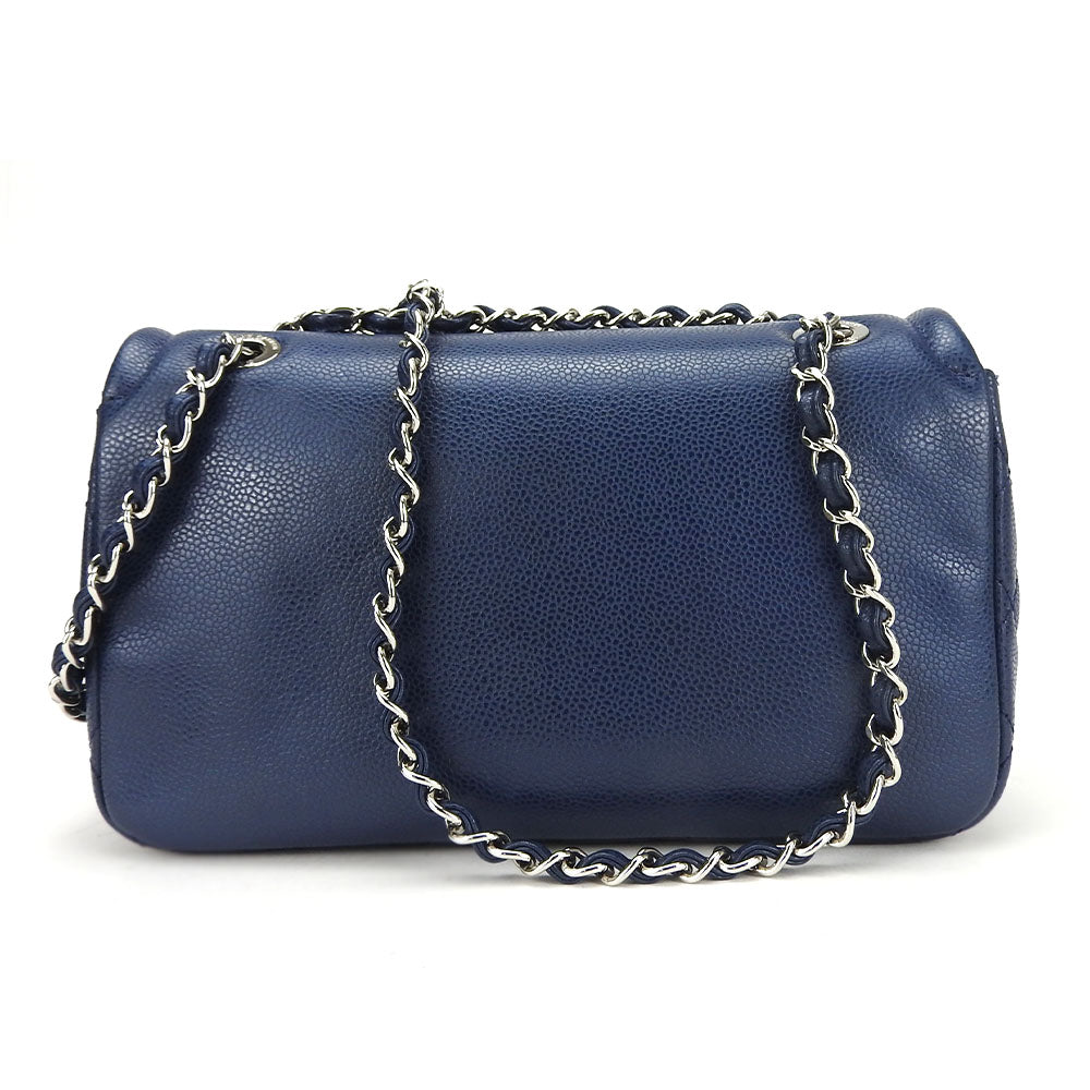 Chanel Matelasse Caviarskin Shoulder Bag Classic Flap