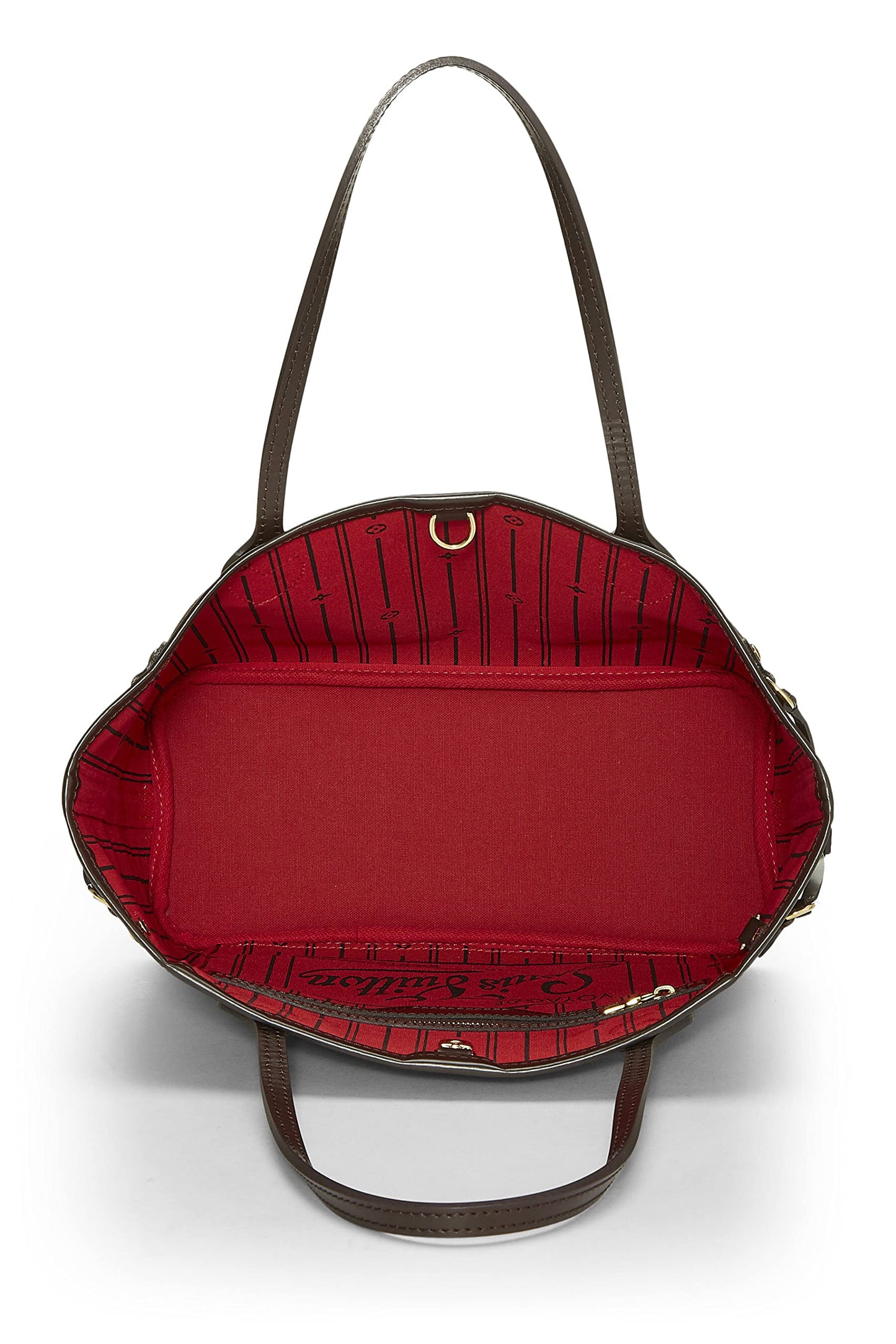 Louis Vuitton, Damier Ebene Neverfull PM, Brown