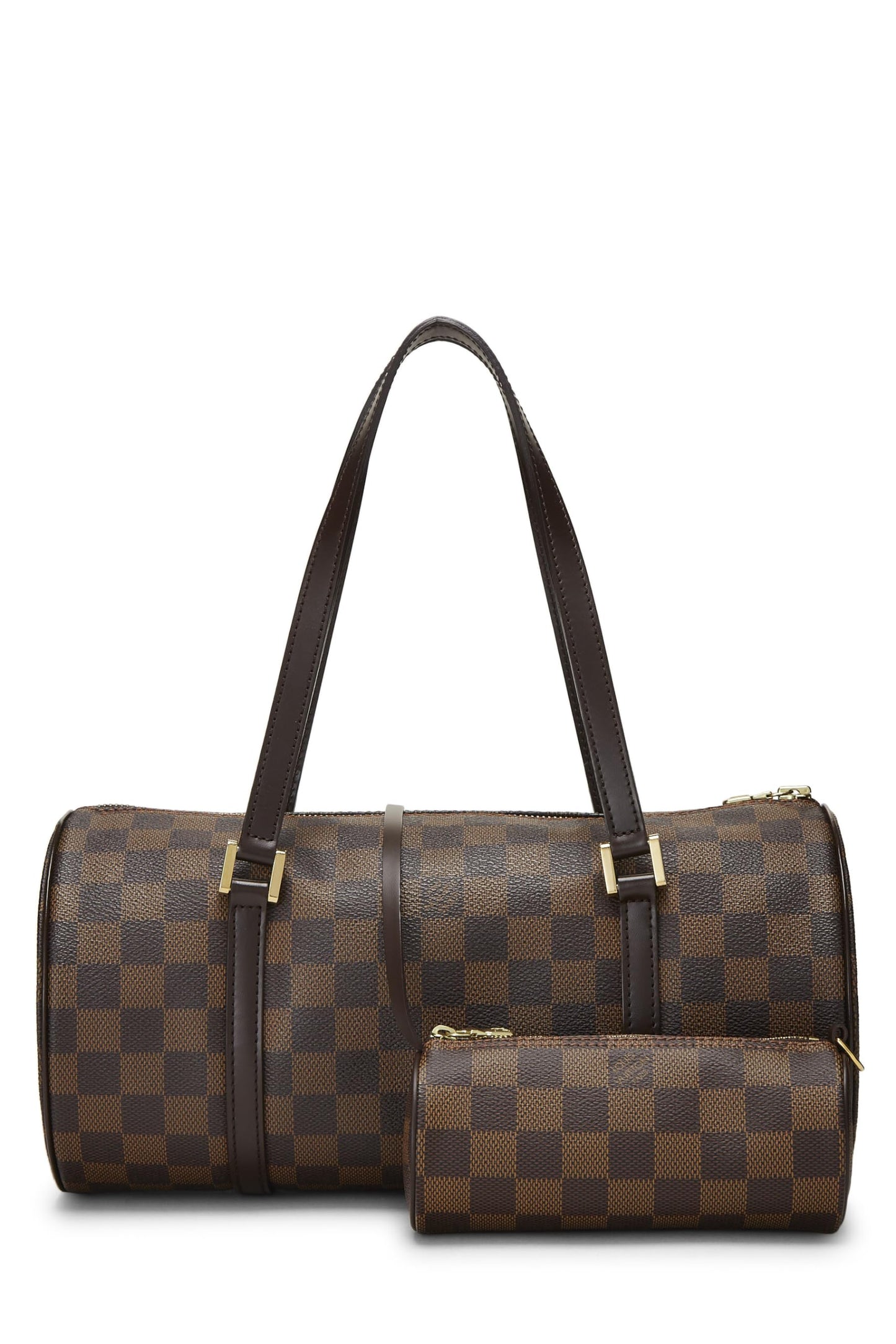 Louis Vuitton, Damier Ebene Papillon 30 & Mini Set, Brown