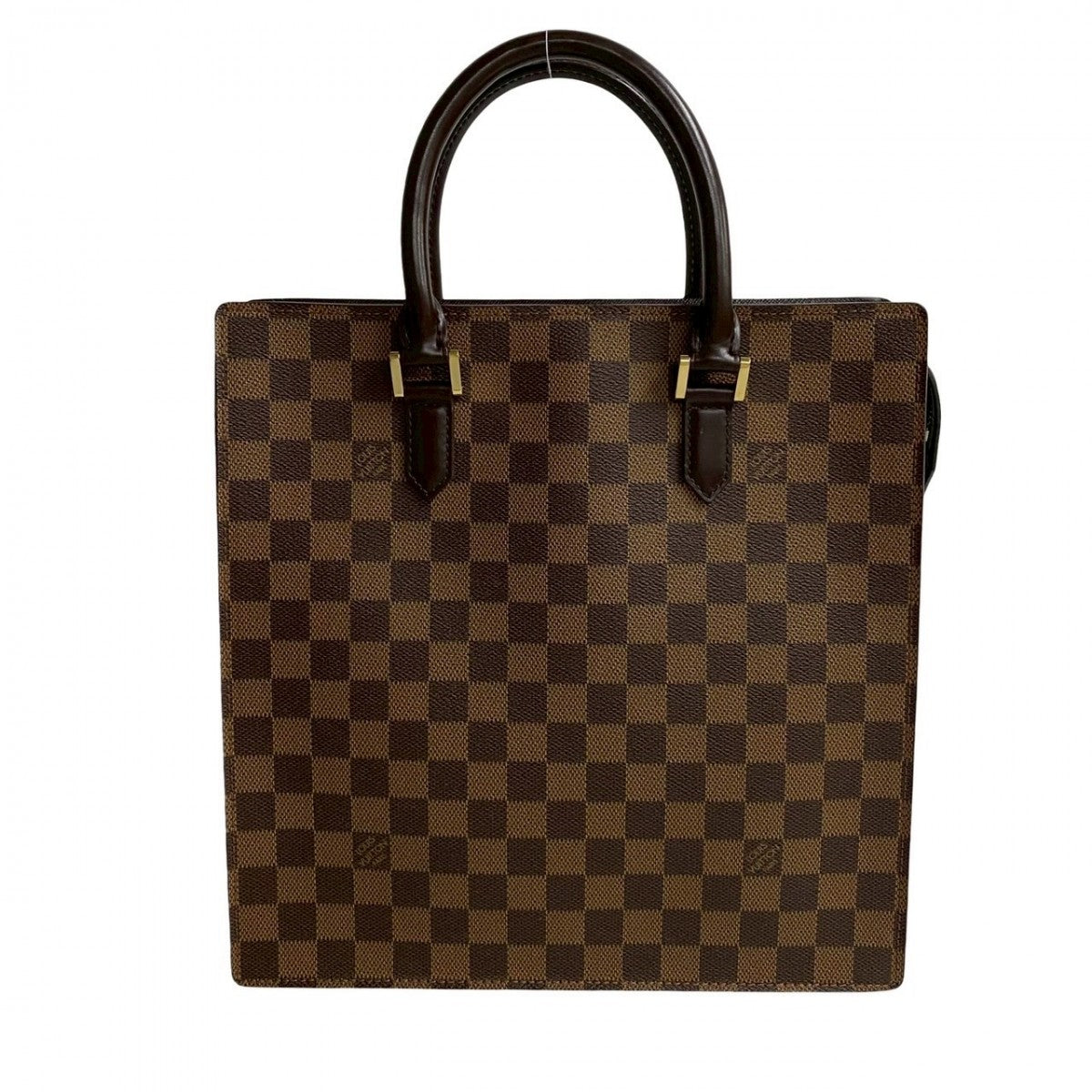 LOUIS VUITTON Handbag N51145 Leather, PVC Brown Damier Venice PM Women