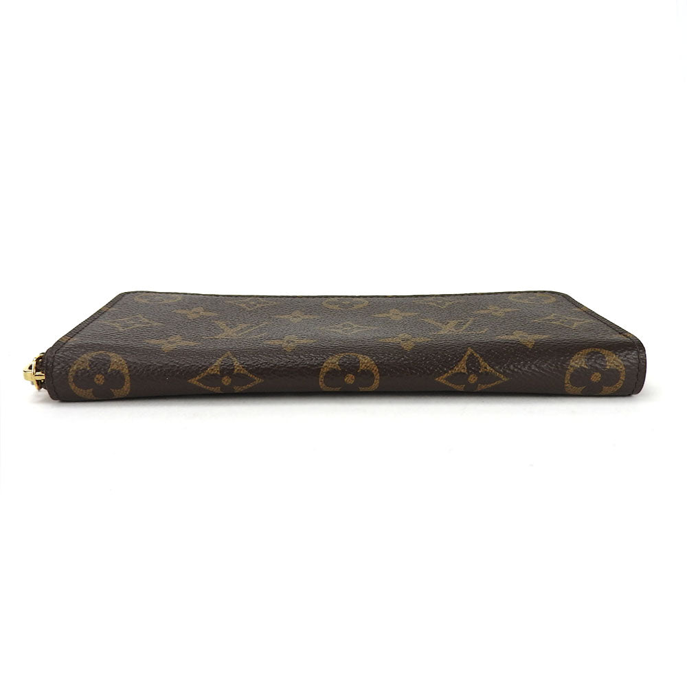 LOUIS VUITTON Long Wallet Purse M61298 Monogram Rose Valerie Portefeuille Clemence