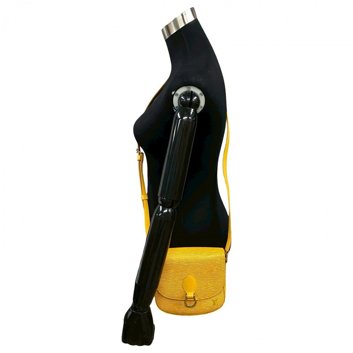 LOUIS VUITTON Shoulder Bag M52219 Epi Leather yellow Epi Mini Saint-Cloud Women