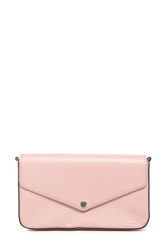 Louis Vuitton Pink Epi Leather Felicie Pouchette