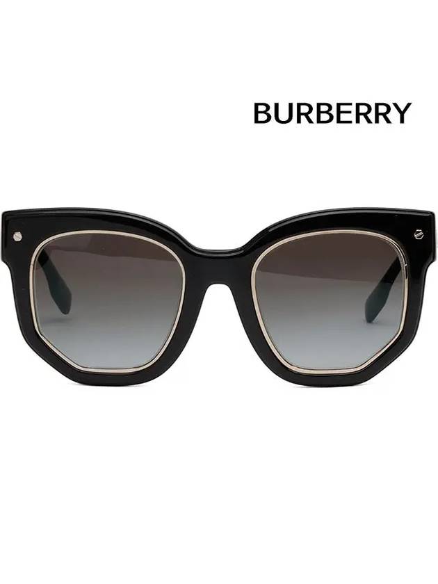Luxury Burberry Eyewear Primrose Sunglasses Black