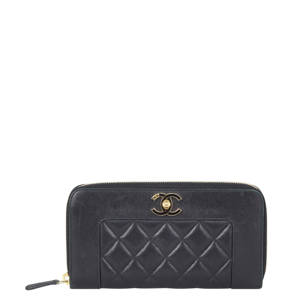 Chanel Mademoiselle Zip Around Wallet