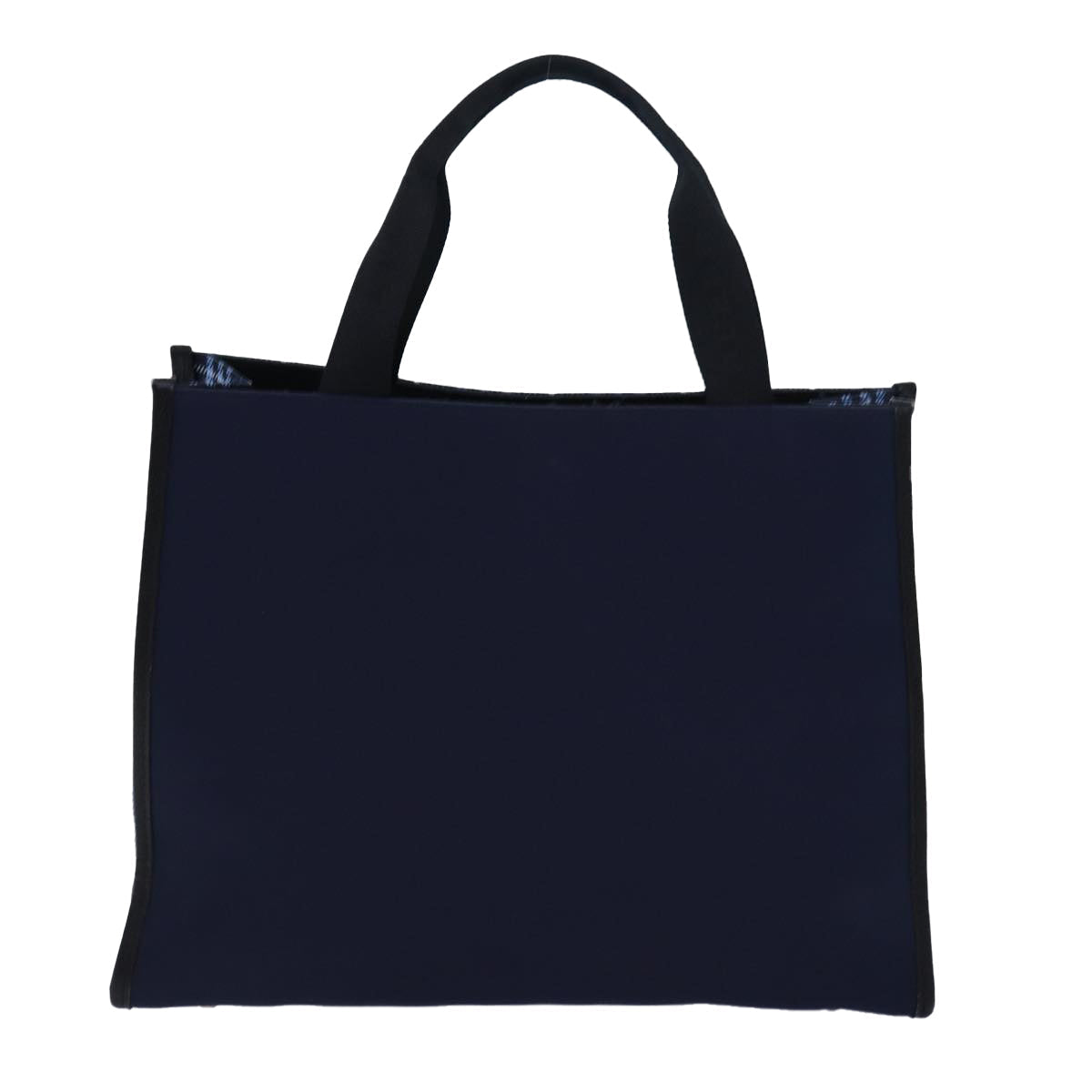 Luxury Burberry Tote Bag Nylon Navy Auth 81665