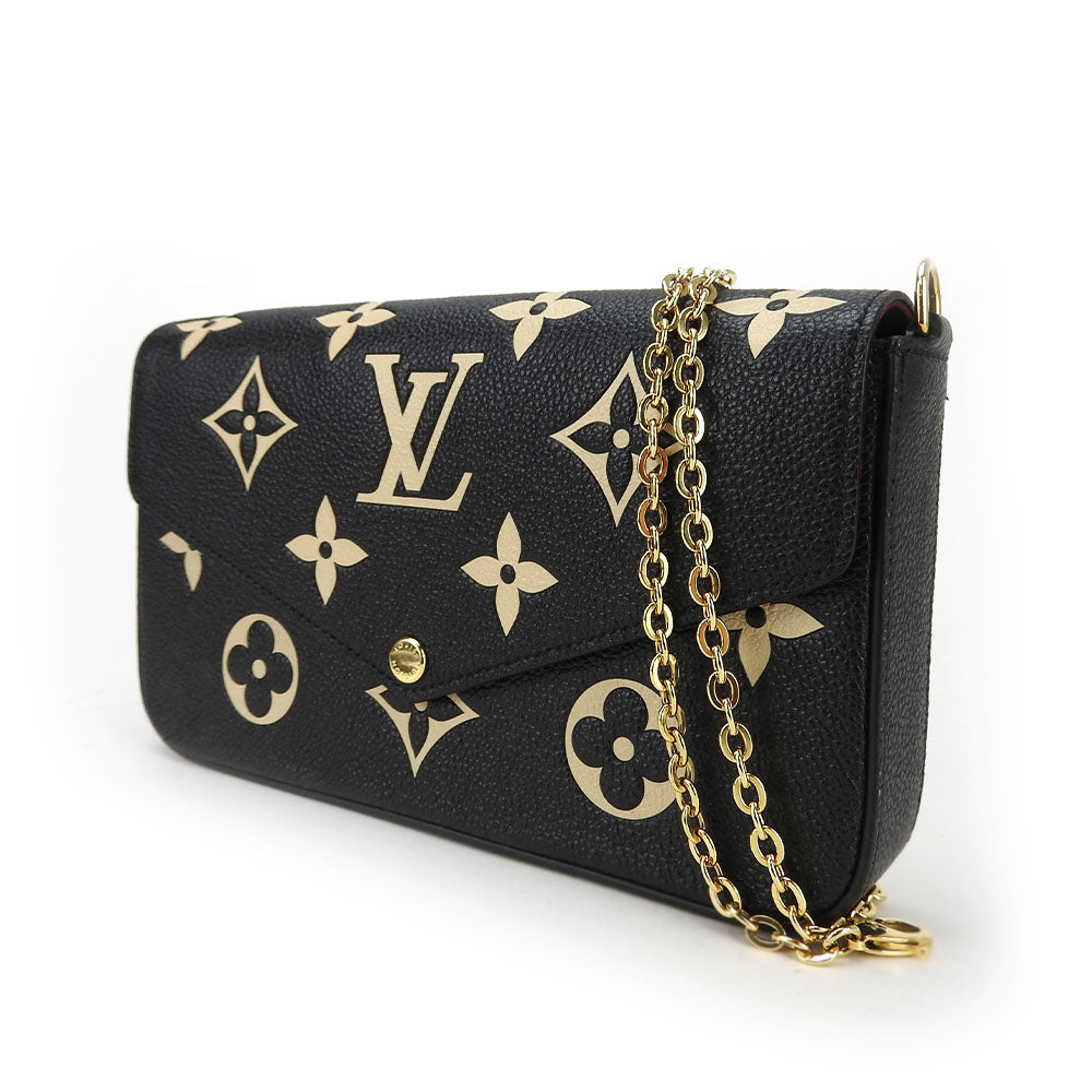 LOUIS VUITTON Shoulder Bag M82479 Monogram Ann Platt black Pochette Felice