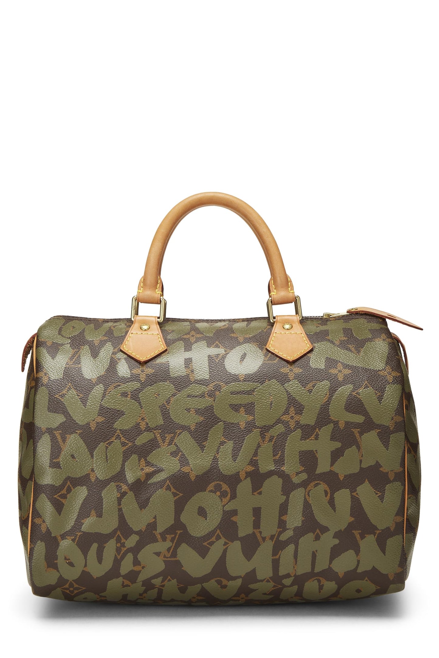 Louis Vuitton, Stephen Spro x Louis Vuitton Monogram Green Graffiti , Green