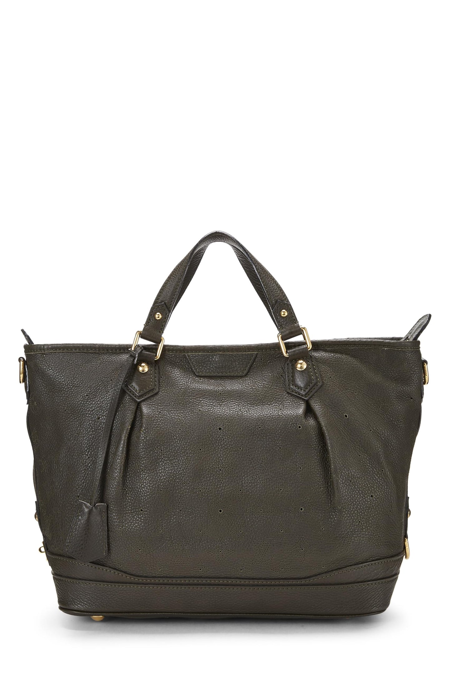 Louis Vuitton, Green Monogram Mahina Leather Stellar PM, Green