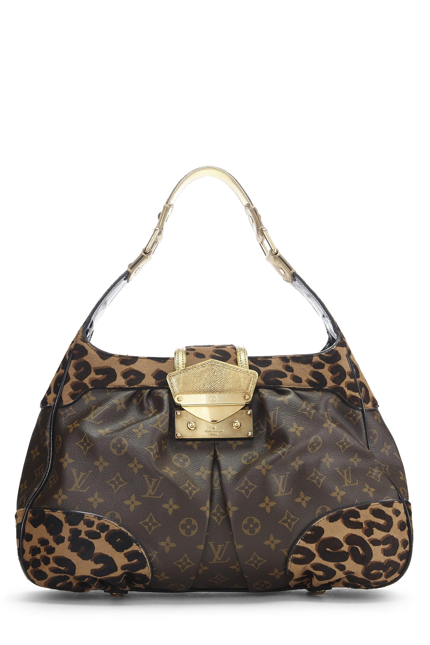 Louis Vuitton, Monogram Leopard Polly, Brown
