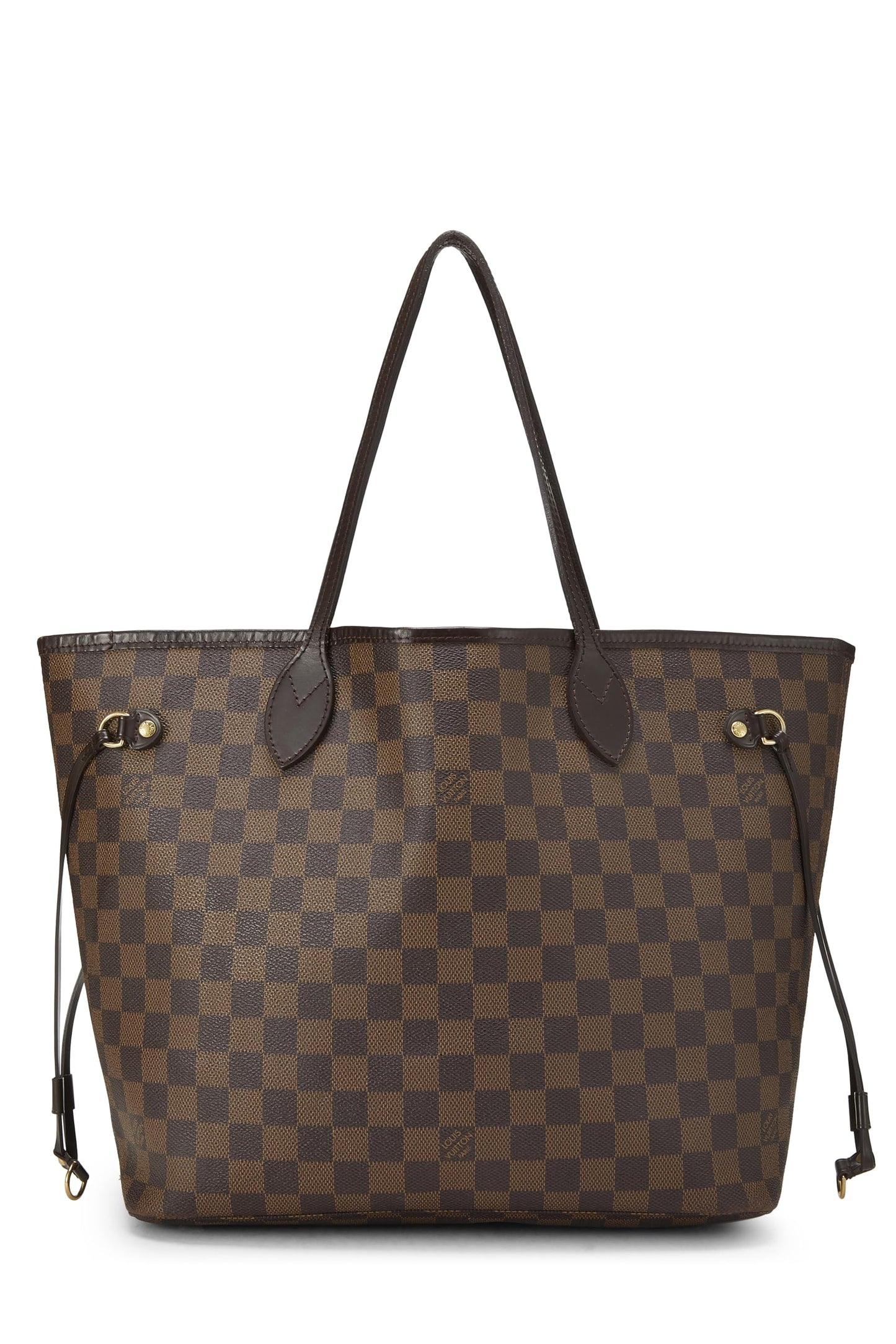 Louis Vuitton, Damier Ebene Neverfull MM, Brown