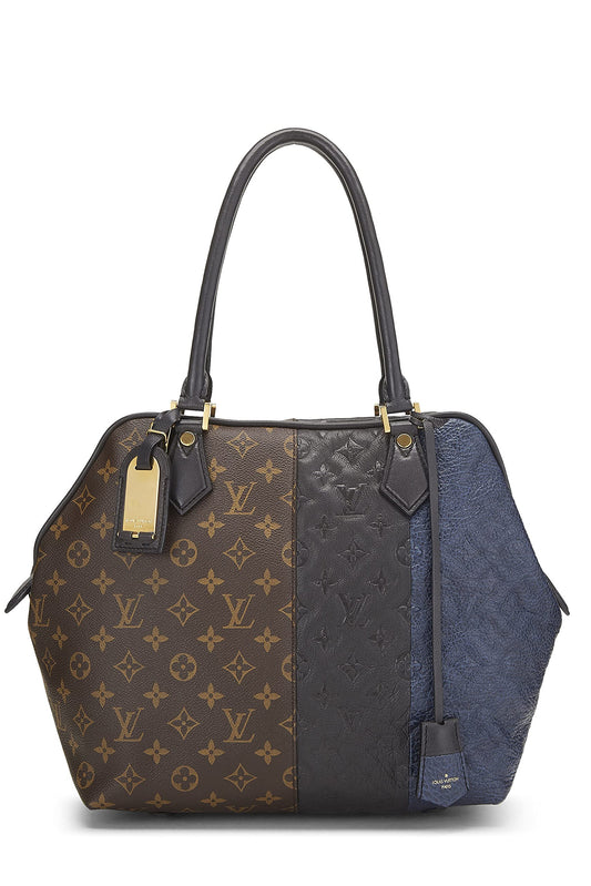 Louis Vuitton, Monogram Marine Blocks Tote, Brown