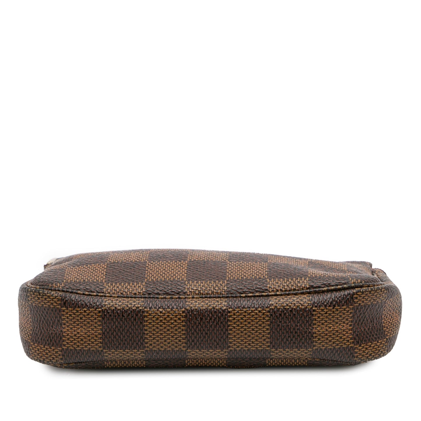 Brown Louis Vuitton Damier Ebene Mini Pochette Accessoires Handbag