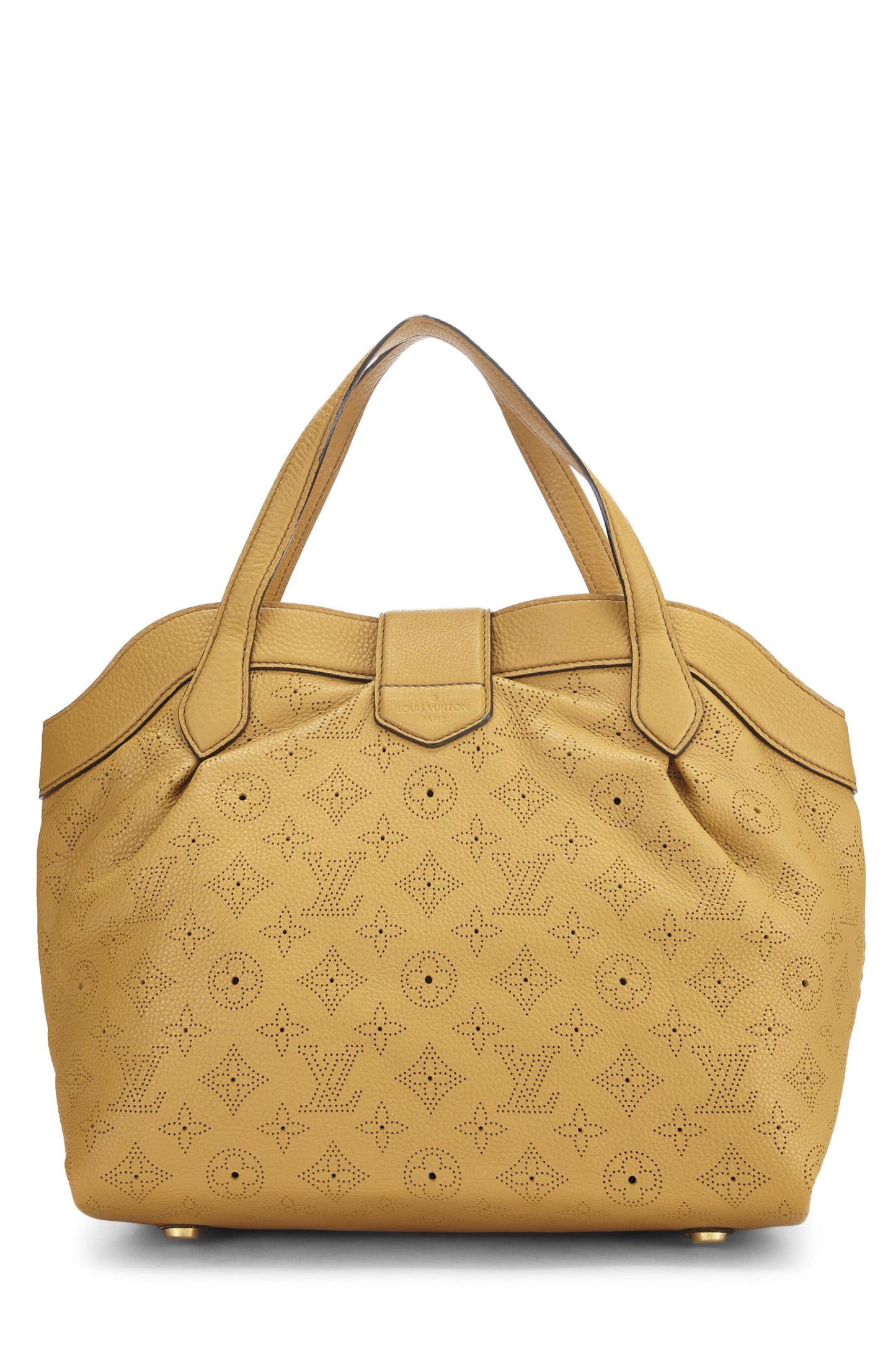 Louis Vuitton, Yellow Monogram Mahina Sevres PM, Yellow