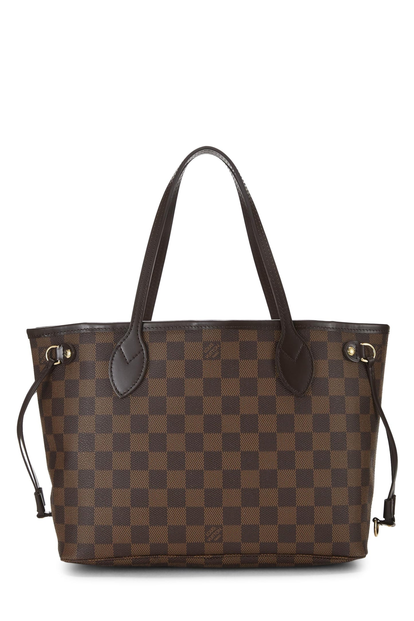 Louis Vuitton, Damier Ebene Neverfull PM, Brown