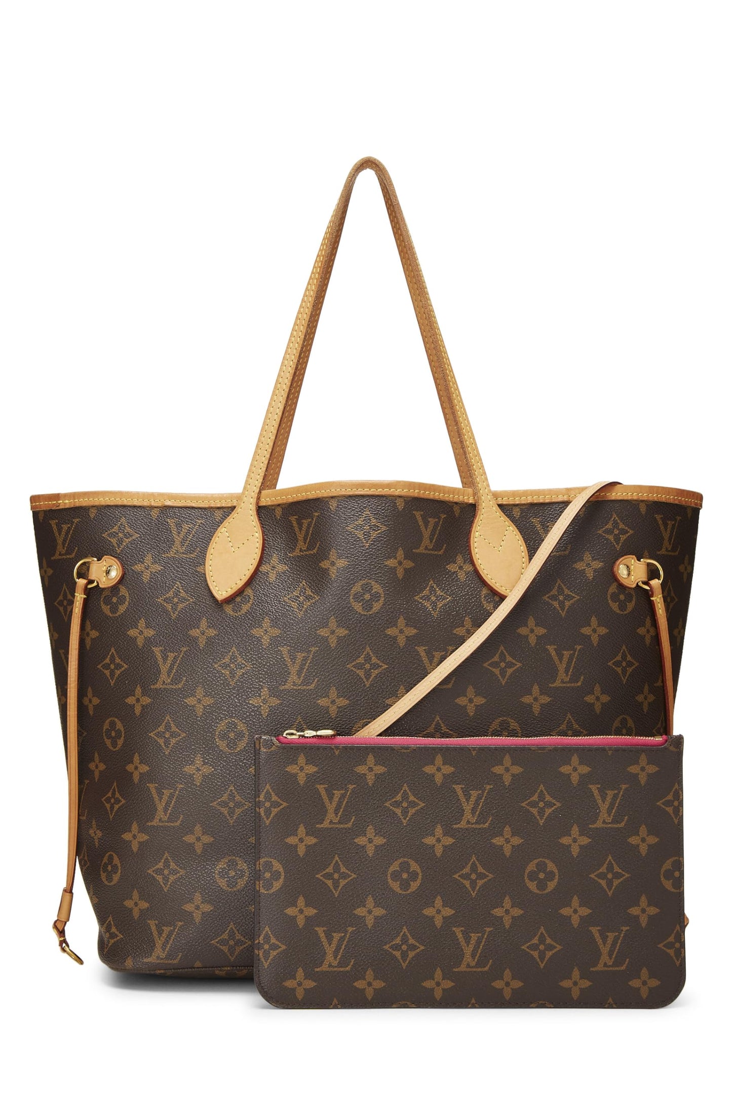 Louis Vuitton, Pink Monogram Canvas Neo Neverfull MM, Pink
