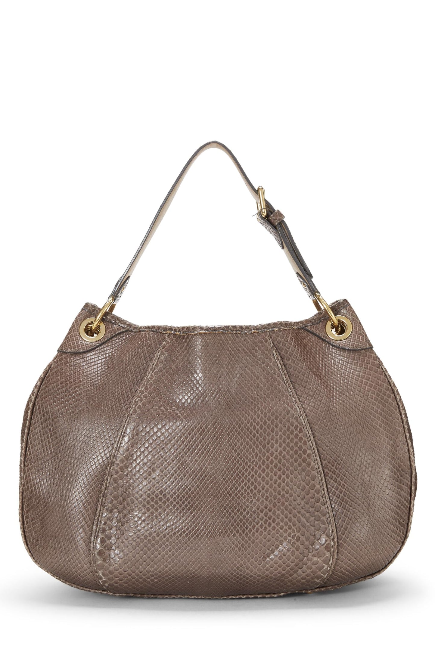 Louis Vuitton, Brown Python Galliera PM, Brown