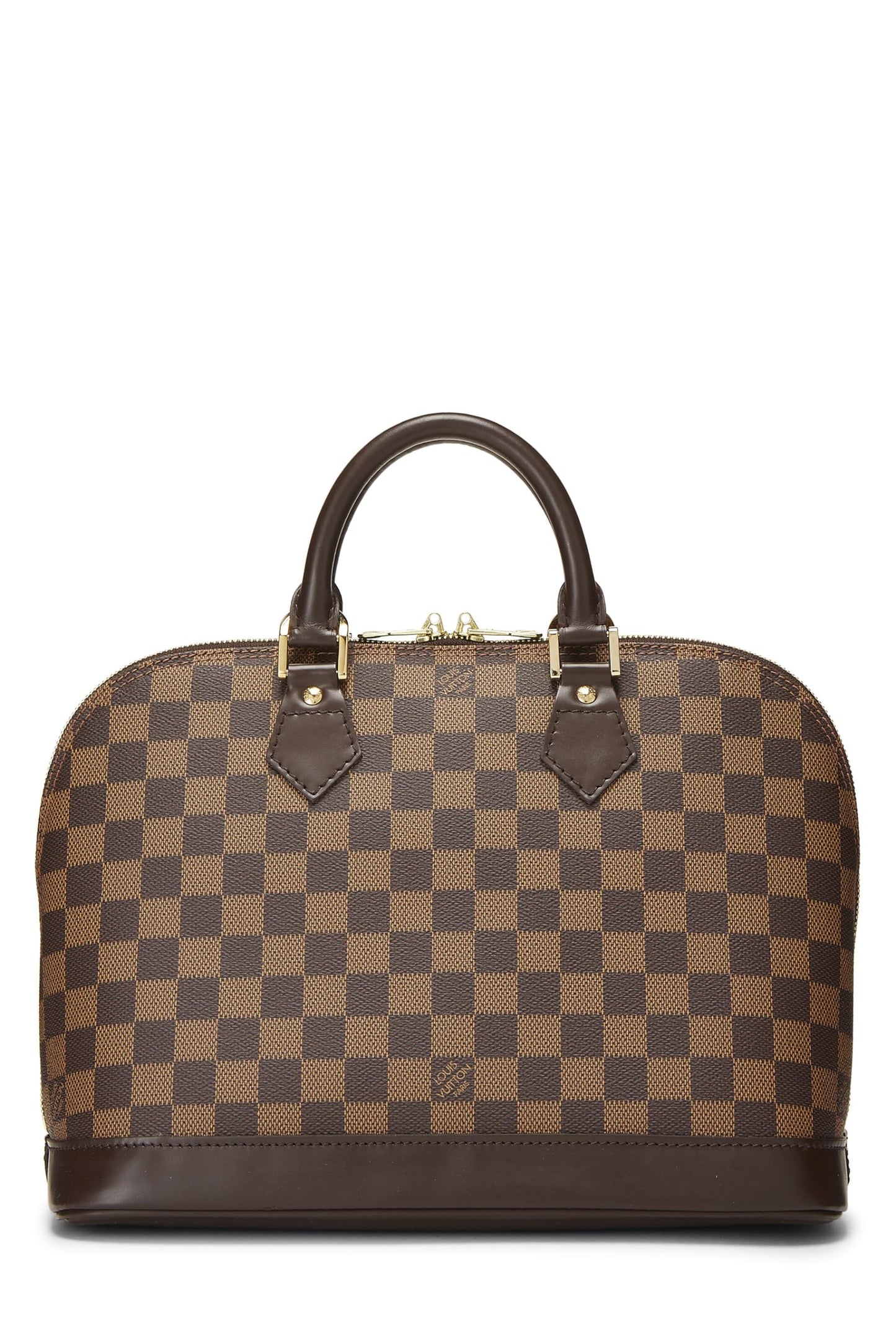 Louis Vuitton, Damier Ebene Alma PM, Brown