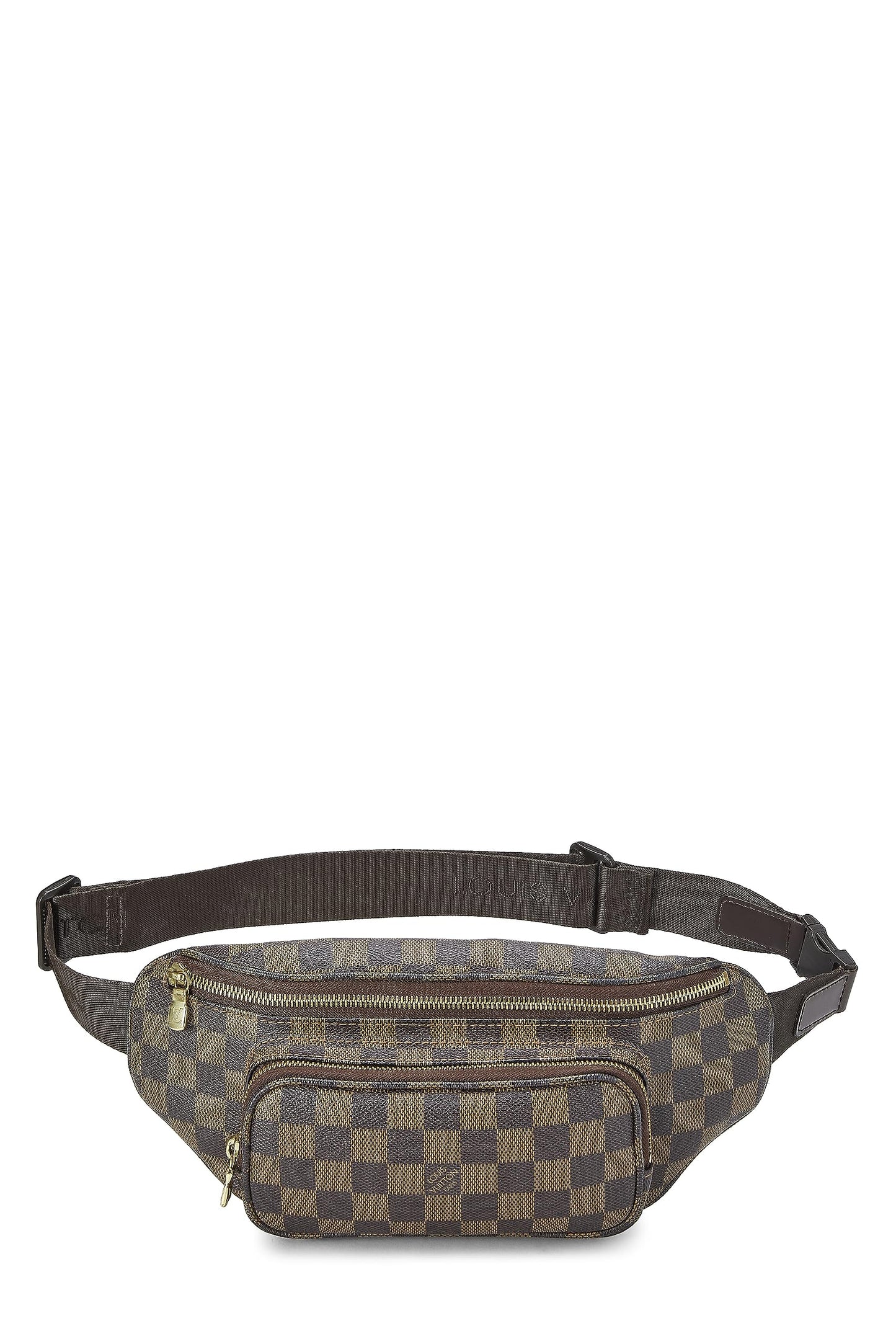 Louis Vuitton, Damier Ebene Bum Bag Melville, Brown