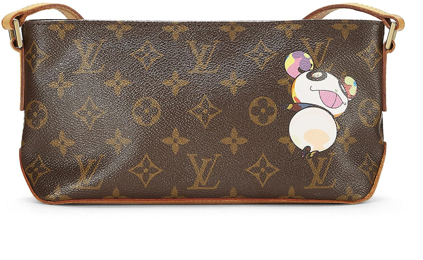 Louis Vuitton, Takashi Murakami x Louis Vuitton Monogram Canvas Panda Trotteur, Brown