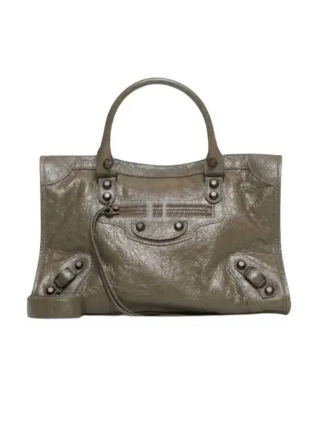 Luxury Balenciaga Trending 2026 Le City Small Tote Bag Army Green