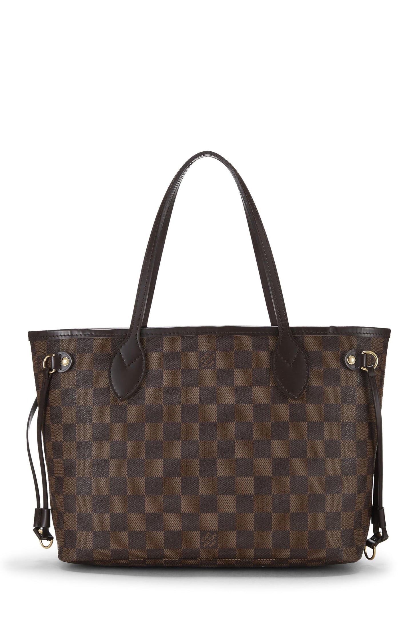 Louis Vuitton, Damier Ebene Neverfull PM, Brown