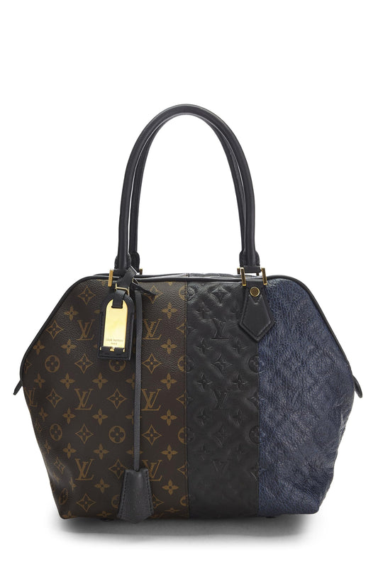 Louis Vuitton, Monogram Marine Blocks Tote, Brown