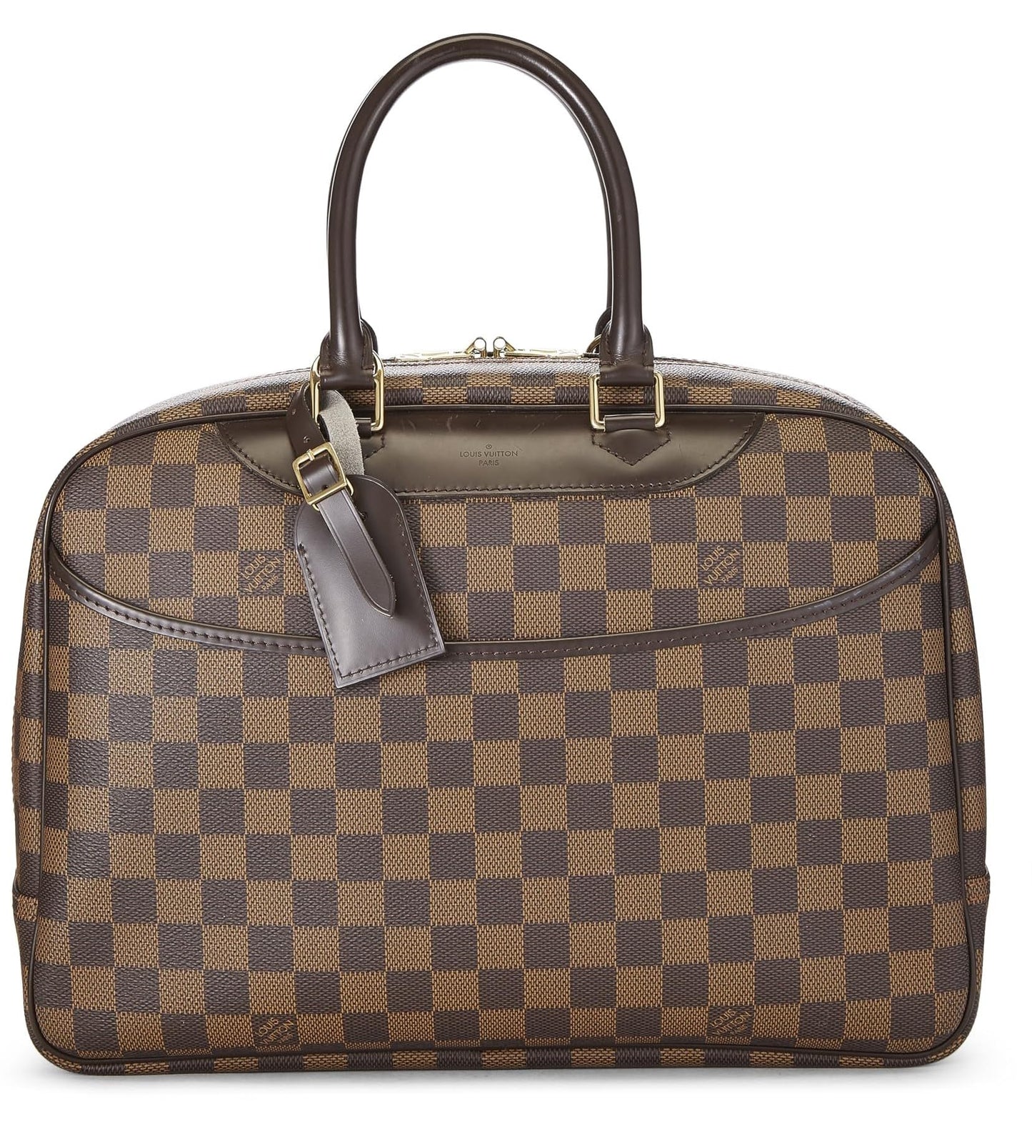 Louis Vuitton, Damier Ebene Deauville, Brown