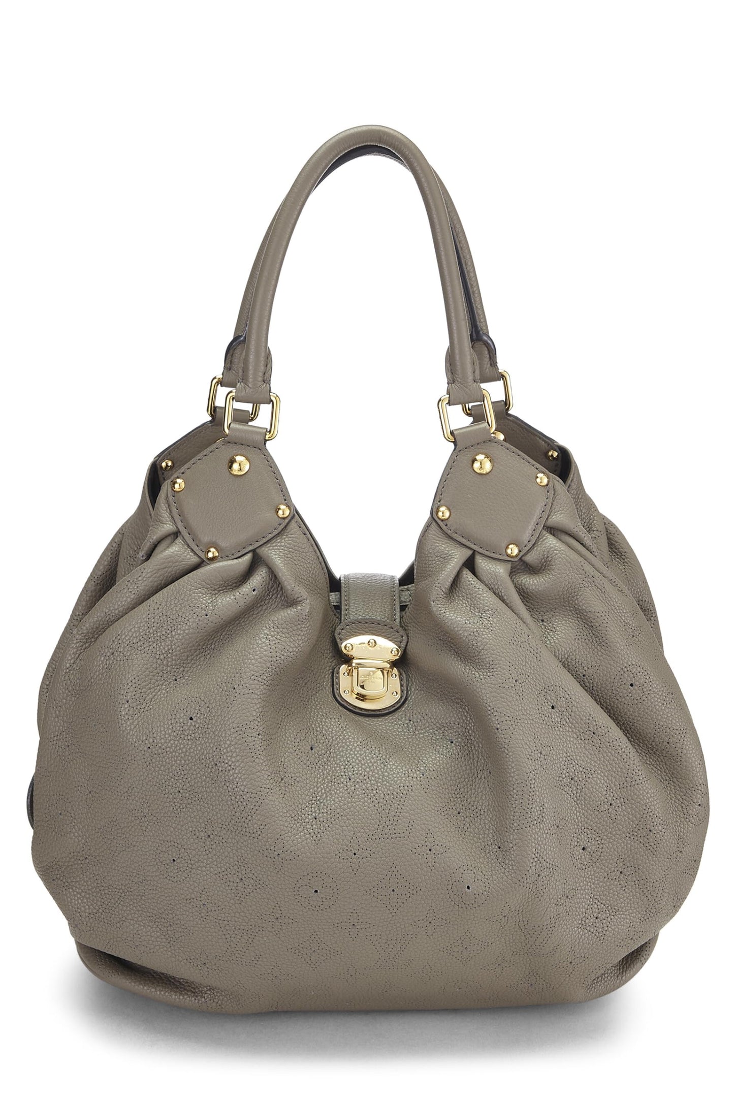 Louis Vuitton, Grey Monogram Mahina Large, Grey