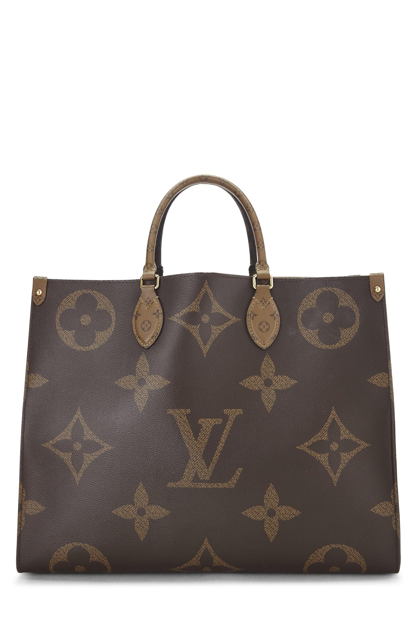 Louis Vuitton, Giant Monogram On The Go GM, Brown