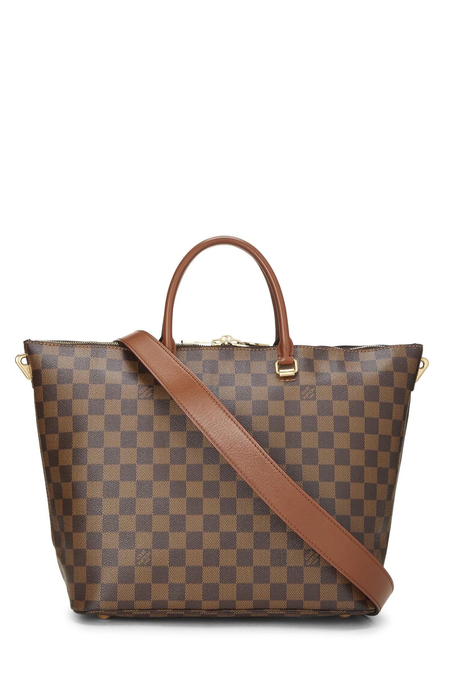 Louis Vuitton, Damier Ebene Belmont, Brown