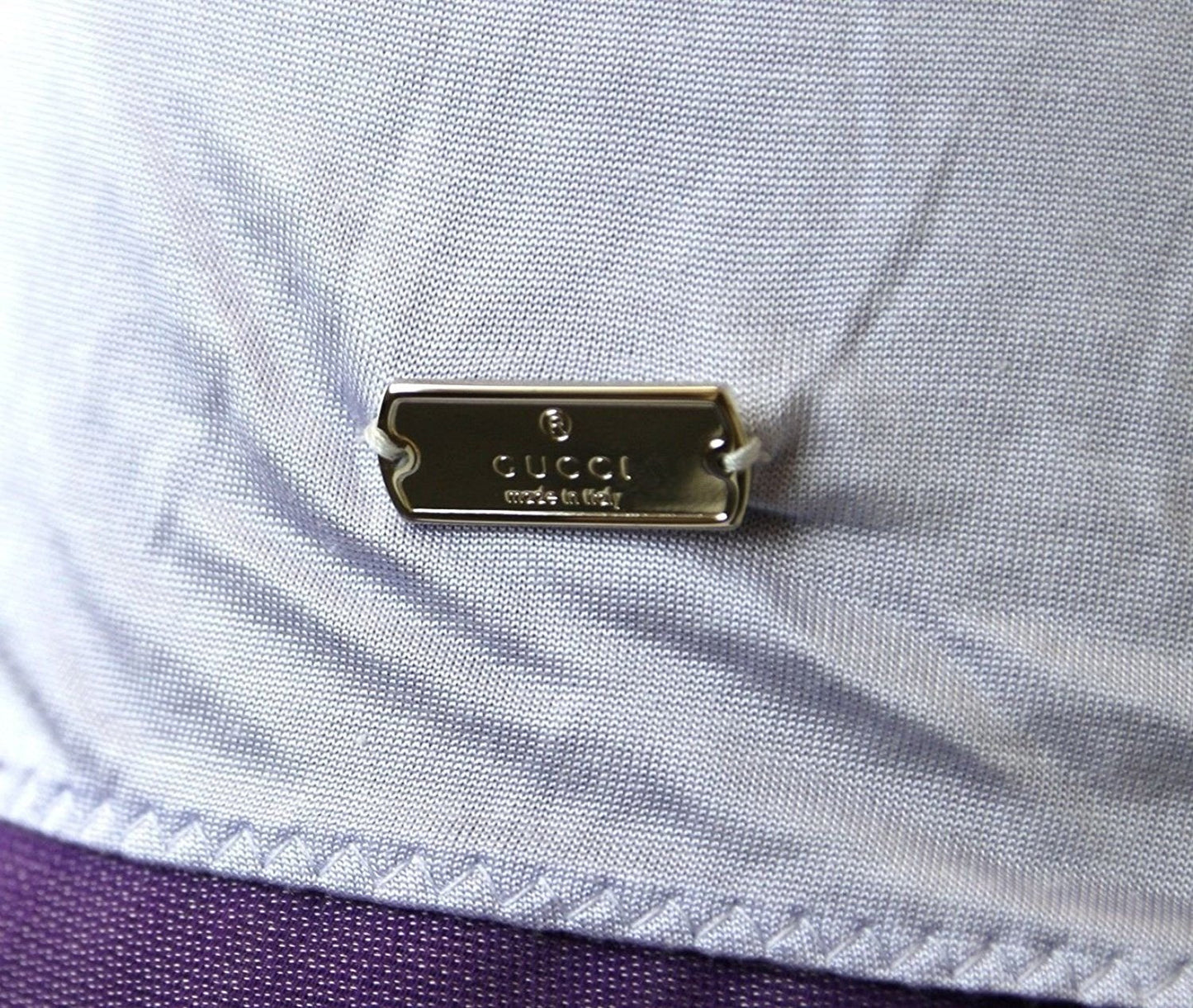 Gucci Women's Lilac Rayon Medium Logo Tank Top